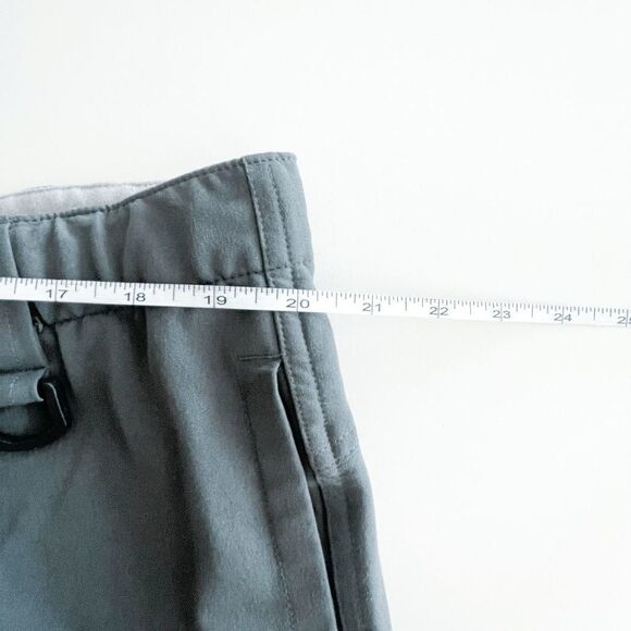 Avia Mens Cargo Pants Adventure Clothing Side Pockets Dark Green Large - Picture 10 of 14